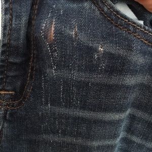 Ripped Calvin Klein jean